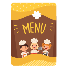 Menus de la cantine