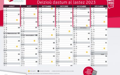 Calendrier de collecte 2023