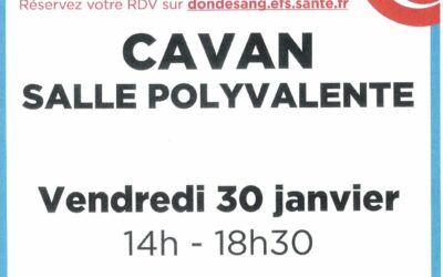 Don du sang à Cavan